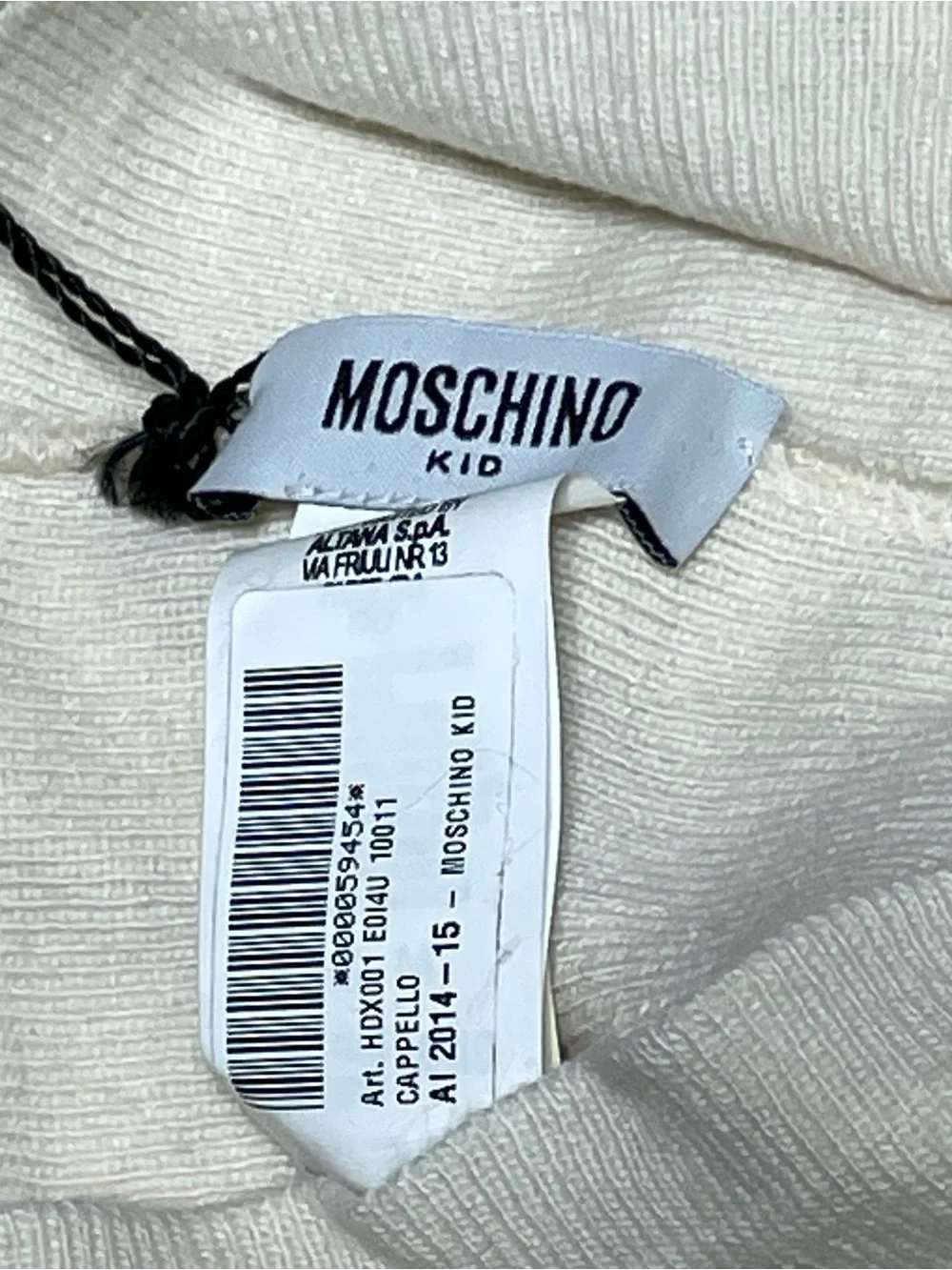 Moschino Kids Cappello Bedazzled Beanie